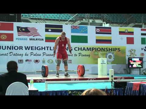 Martin Kochański rwanie 165 Mistrzostwa Świata Malezja 2011 .MPG