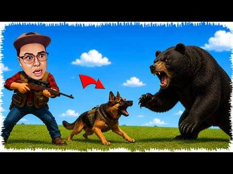 Фермер Алик ит асырап алды | Ит пен Аю кездесіп қалды!