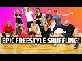 SHUFFLE DANCE FREESTYLE CLASS In LA Moceans Up Down
