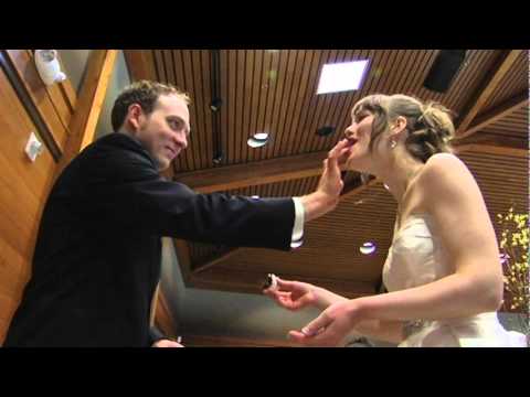 Darin and Alanna's Wedding Cake Cutting