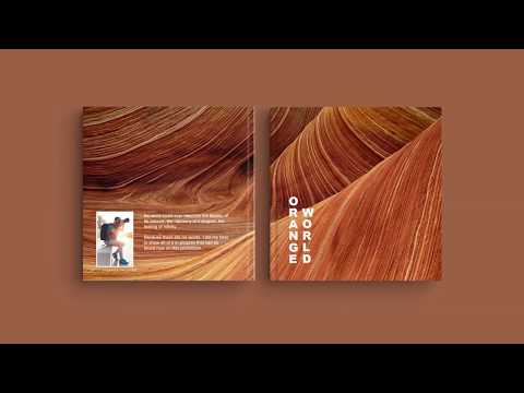 Inspiration for Your Photo Book Cover – ‘Orange World’