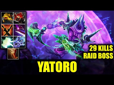 🔥 RAID BOSS FACELESS VOID - 29 KILLS - 2x ULTRA KILL - YATORO - DOTA 2 Pro Game Highlights