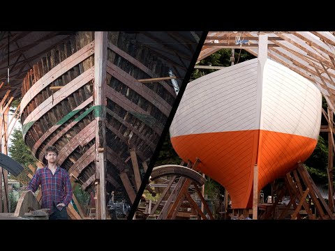 Rebuilding a wooden boat - 4 years in 29 mins! (Tally Ho EP100)