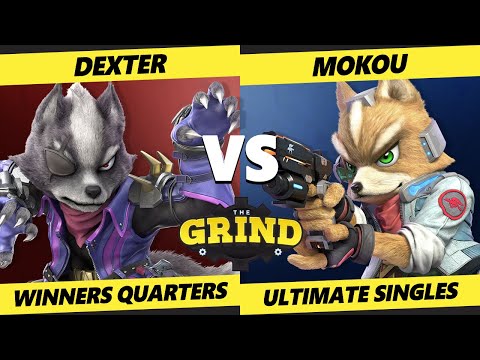 The Grind 184 Winners Quarters - Dexter (Wolf) Vs. Mokou (Fox) Smash Ultimate - SSBU