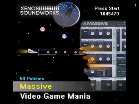 Video Game / Chiptune Presets for NI Massive VST Synth.  8 Bit NES and C64 sounds.