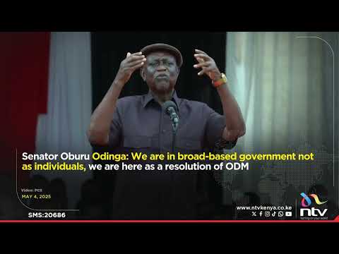 Oburu: We are in broad-based government as ODM, not as individuals
