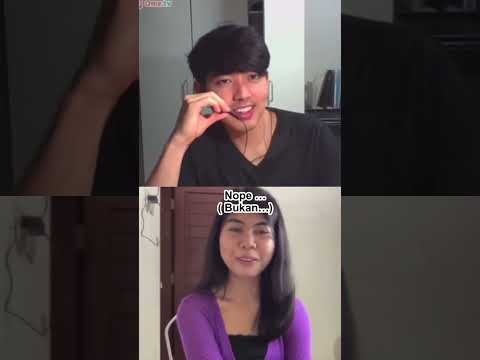 His reaction when i curs*d in Korean 🤣 #shorts #funny #omegle