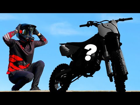 my new dirt bike is NOT electric ... yet