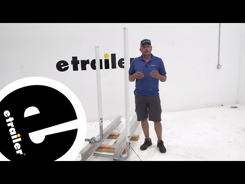 etrailer | An In-Depth Look at the CE Smith Post-Style Guide-Ons for Boat Trailers