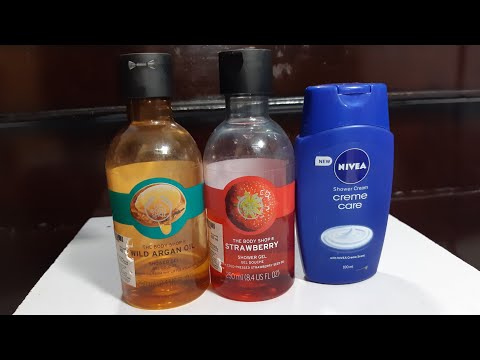 Top 3 shower gel for dry skin