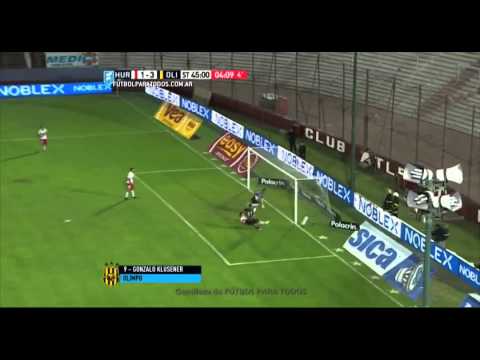 Gol de Klusener. Huracán 1 - Olimpo 3. Fecha 12. Primera División 2015. FPT.