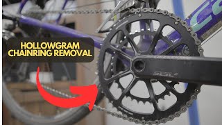 HOW TO: Cannondale Hollowgram Chainring Removal & Installation // Complete Tutorial
