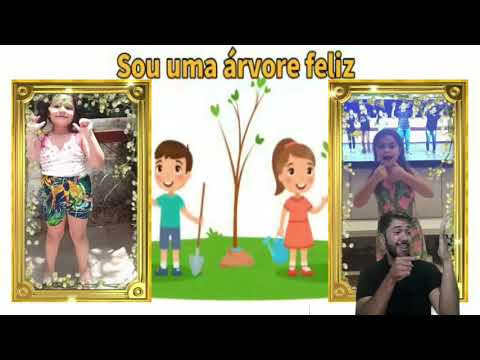MÚSICA ESPÍRITA INFANTIL - Árvore Feliz (Com gestinhos)