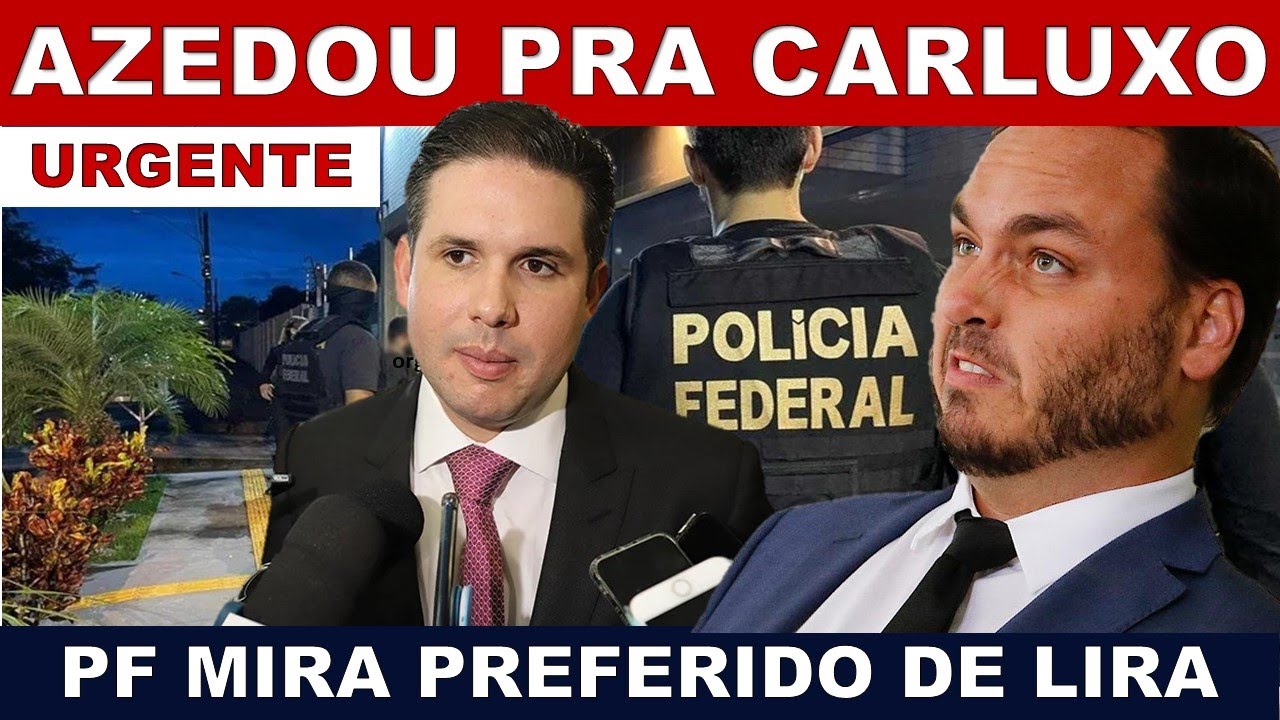 NOVA BOMBA ENVOLVE CARLUXO E BOLSONARO! PF MIRA PREFERIDO DE LIRA! PF INDICIA JANONES! AQUIAS LIVE
