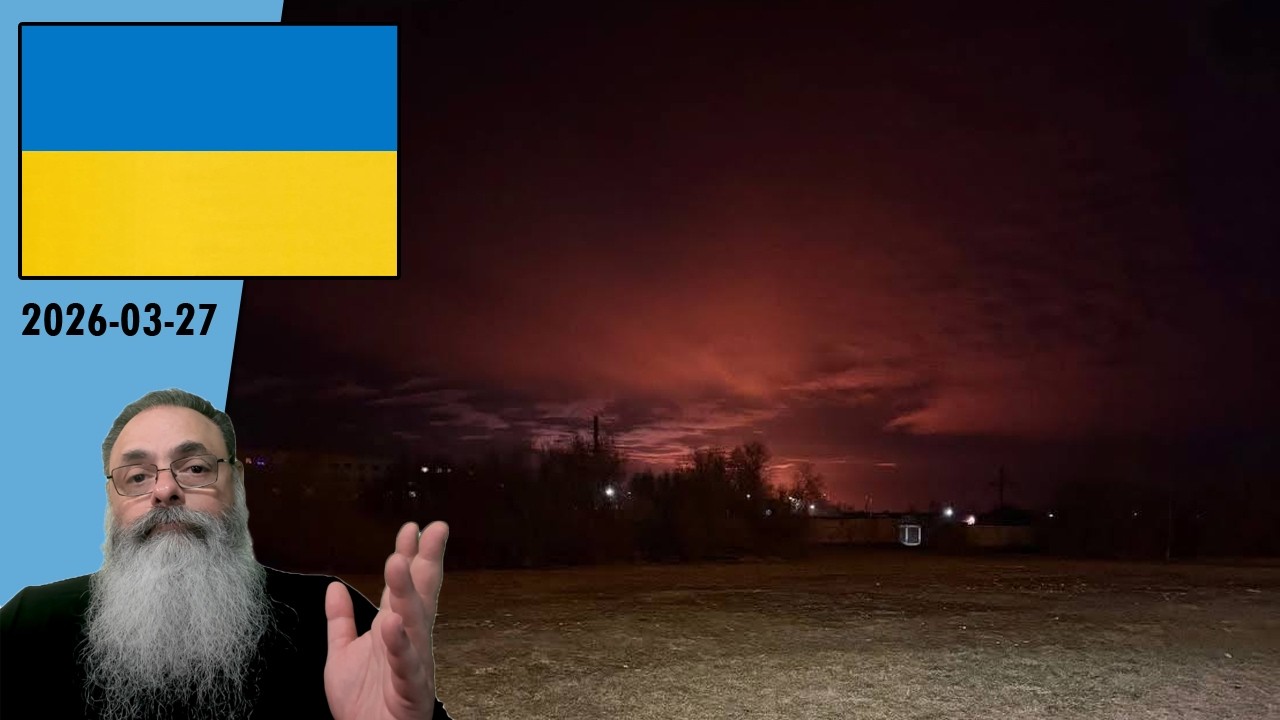 #Ucrânia 2026-03-27: UCRÂNIA ATINGE NOVAMENTE UST-LUGA e outros PONTOS de LENINGRADO na RÚSSIA