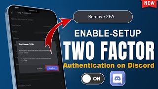 How To Enable/Setup Two Factor Authentication on Discord  2024 | Turn on 2FA on Discord