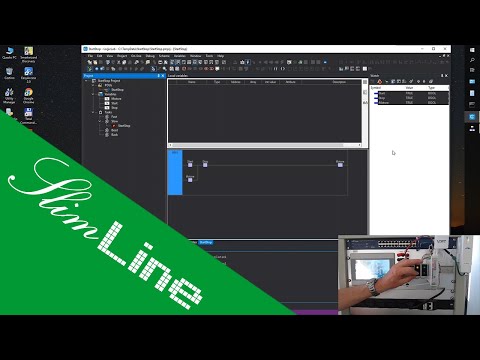 Utilizzare SlimLine  - Esempio marcia e arresto