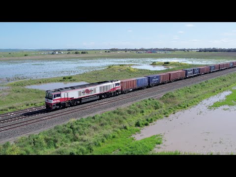 7922V SBR / SCT Dooen Container Train With Diesel Locomotive CSR012 (17/10/2022) - PoathTV Railways