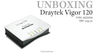 DrayTek Vigor120 - відео 1