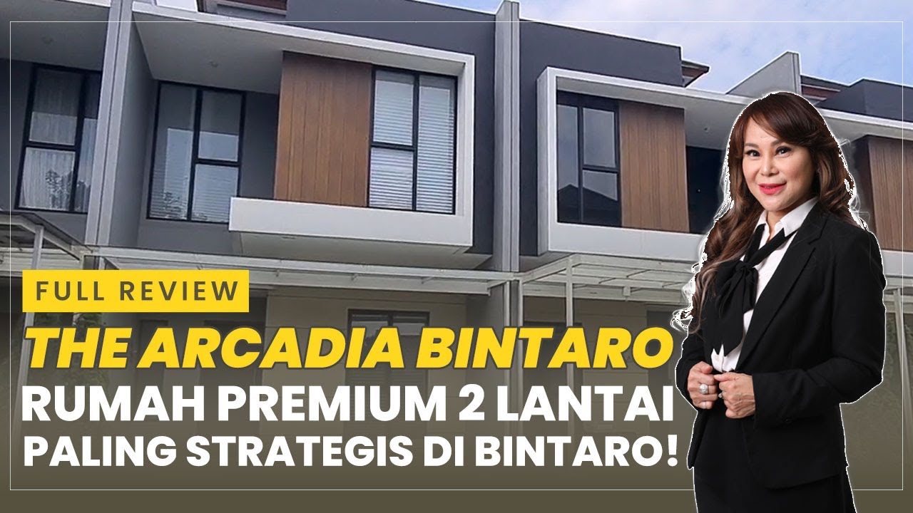 Dijual Rumah Siap Huni Brand New di Bintaro - The Arcadia Bintaro