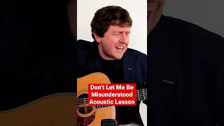 Don't Let Me Be Misunderstood - Guitar Lesson - 60's Classic - Drue James
