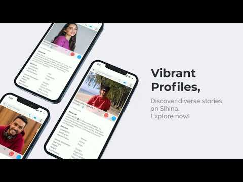 Sihina: Sri Lankan Dating App