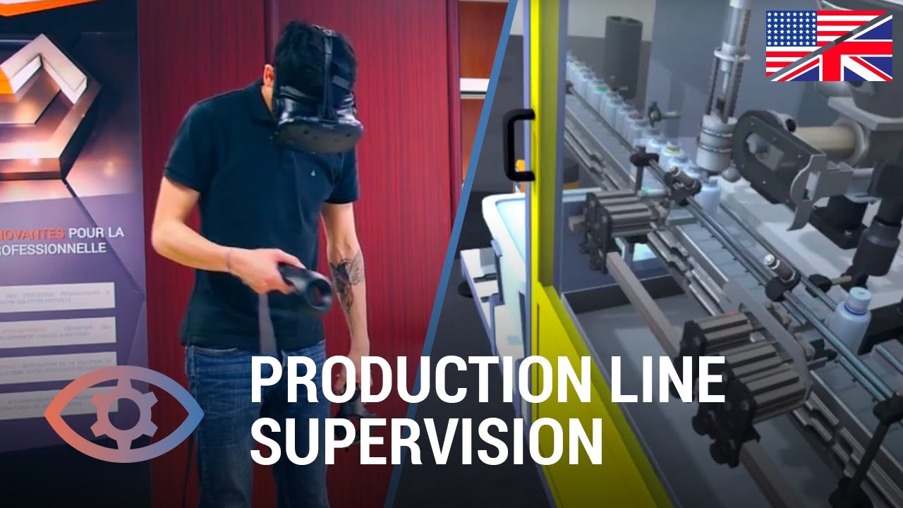 Production Line Supervision in VR - VIRTUAL INDUS