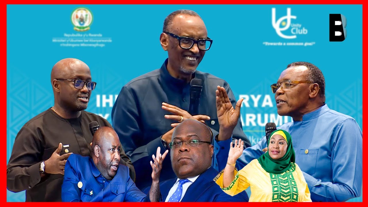 Ibyo bintu byihorere PaPa! H.E Kagame asekeje abitabiriye UNITY CLUB!Suluhu,Kisekedi na Evariste