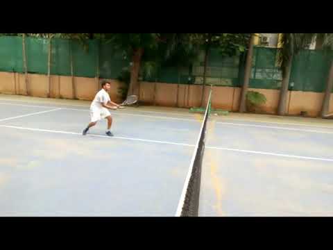 College Tennis Recruit Video OverBoarder - Gautam Kale