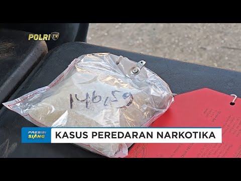 POLRESTA JAYAPURA KOTA UNGKAP KASUS PEREDARAN NARKOTIKA JENIS SABU