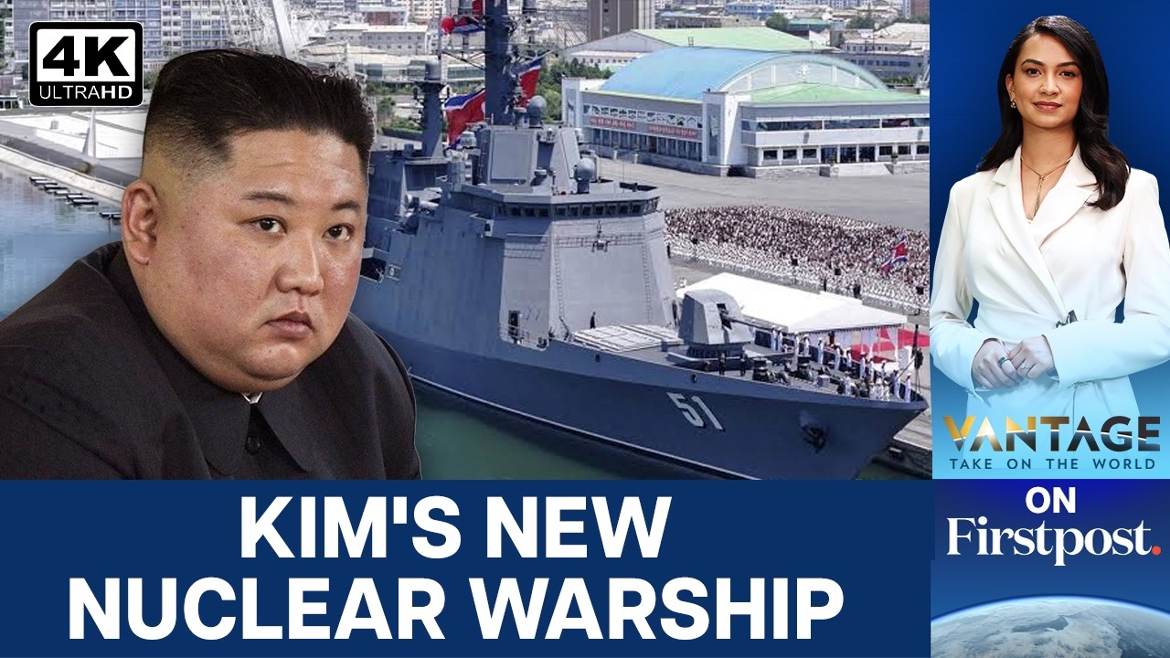 North Korea's Kim Jong Un Launches 5,000-Tonne Nuclear Toy | Vantage on Firstpost | N18G | 4K