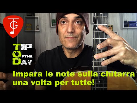 Conosci le note sul manico della chitarra? Ecco come impararle in modo facile e veloce.