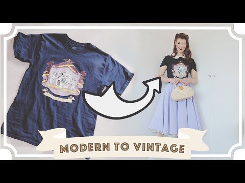Tシャツをヴィンテージ風にするチャレンジ // ヴィンテージスターターガイド (Making T-shirts Look Vintage Challenge // Vintage Starter Guide)