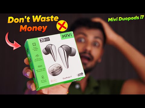 Thumbnail for Mivi Duopods i7 Earbuds!⚡ Detailed Review 😳 Best TWS Earbuds Under 1000₹🎧