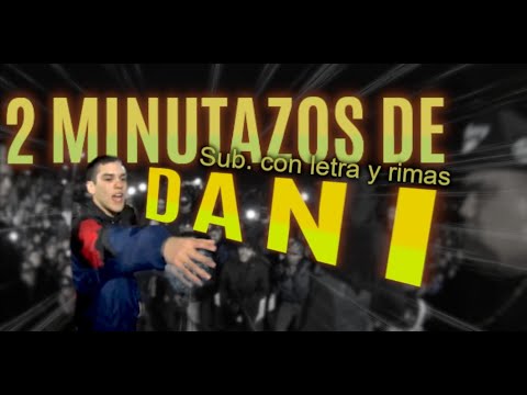 2 MINUTAZOS DE DANI Subtitulados con letra y rima - Struktur !