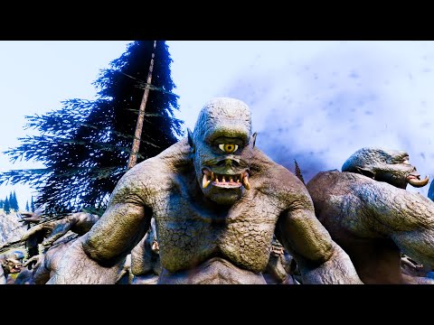 17000 Skeleton Warriors vs 10000 Giant Cyclopss. Ultimate Epic Battle Simulator 2  UEBS 2