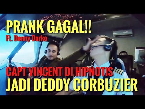 PRANK GAGAL!! MALAH DI HIPNOTIS JADI DEDDY CORBUZIER ft. Denny Darko