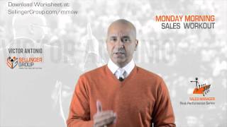 Monday Morning Sales Workout - Week #1: Identifying Why Clients Don't Buy by Victor Antonio