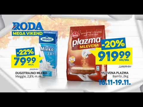 Mega vikend 18.11 - 19.11.2017.
