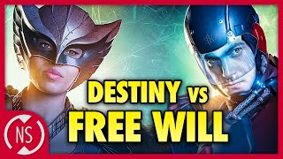 How LEGENDS OF TOMORROW Proves Free Will DOESN&#39;T EXIST! || Comic Misconceptions || NerdSync