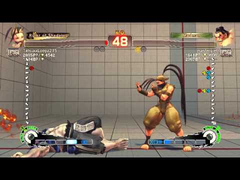 Ultra Street Fighter IV battle: Ibuki vs E. Honda