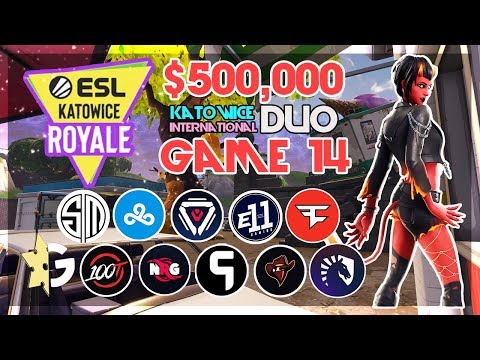 $500,000 🥊ESL Katowice Duo🥊 Game 14 Viewing Party (Fortnite)