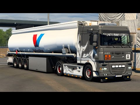 Euro Truck Simulator 2 1.46 | DAF XF 105 510 | Pori-Rēzekne | ETS2 Mods