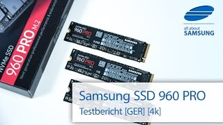 Samsung SSD 960 PRO Test Benchmarks deutsch 4k