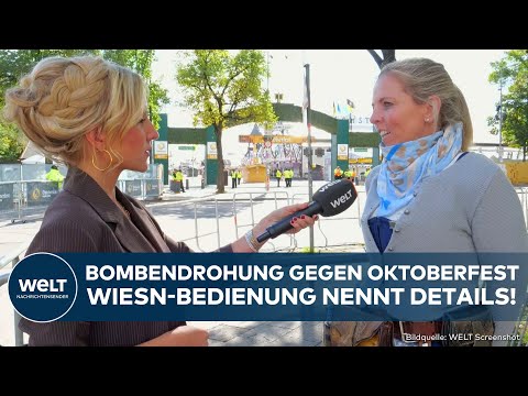 MÜNCHEN: Neue Details! Bedienung vom Oktoberfest äußert sich zur Lage nach Bombendrohung gegen Wiesn
