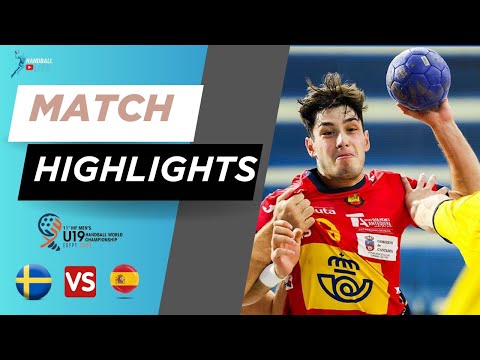 Match Highlights (Sweden vs Spain) U19 main semi final 2025 world cup