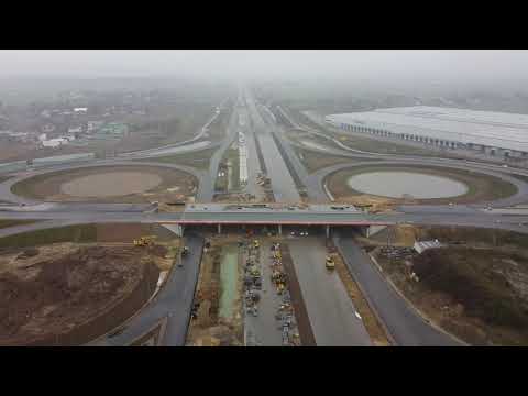 Autostrada A1 - budowa - Piotrków Trybunalski