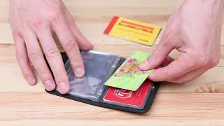 Холдер вертикальный Shvigel 13911 черный кожаный.