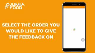 How to share your post Jumia Food delivery feedback