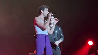 Mika performing Promiseland with Hamed from Mashrou Leila at Kings Theatre in Brooklyn, US 12/4/2022